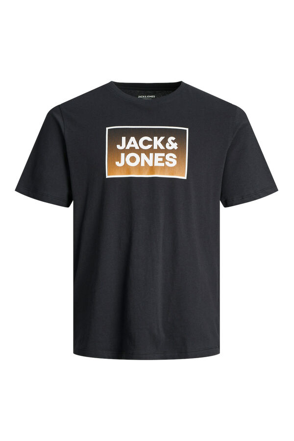 Jack & Jones PLUS Camiseta fit est&aacute;ndar azul