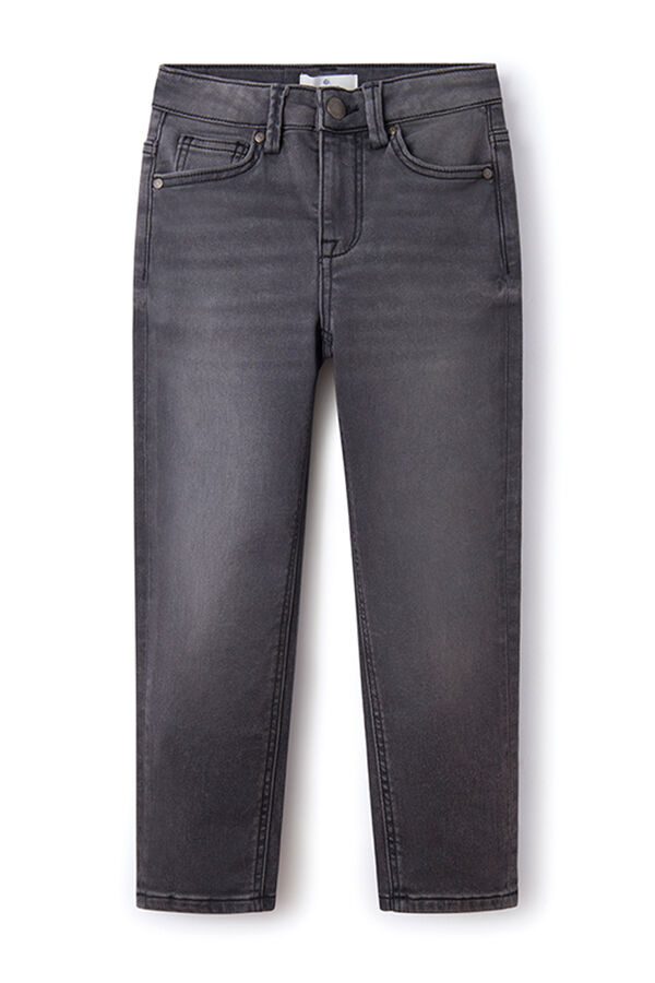 Springfield Kids Pantalon denim oscuro ni&ntilde;o negro