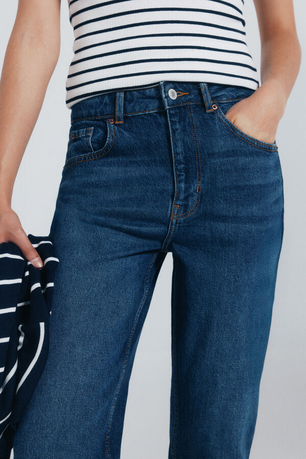Springfield cal&ccedil;a jeans mam&atilde;e azul