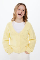 Springfield Kids Casaco de malha menina estampado