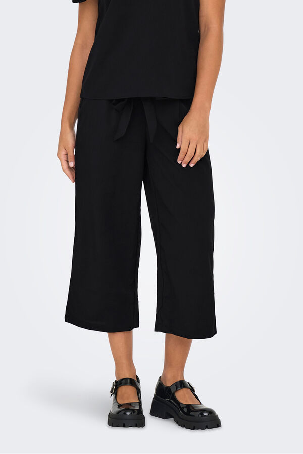 Only Calças palazzo preto
