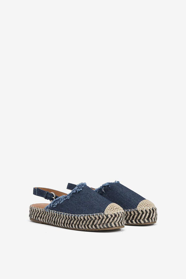 Tiffosi Sandalias Alpargata Plataforma azul