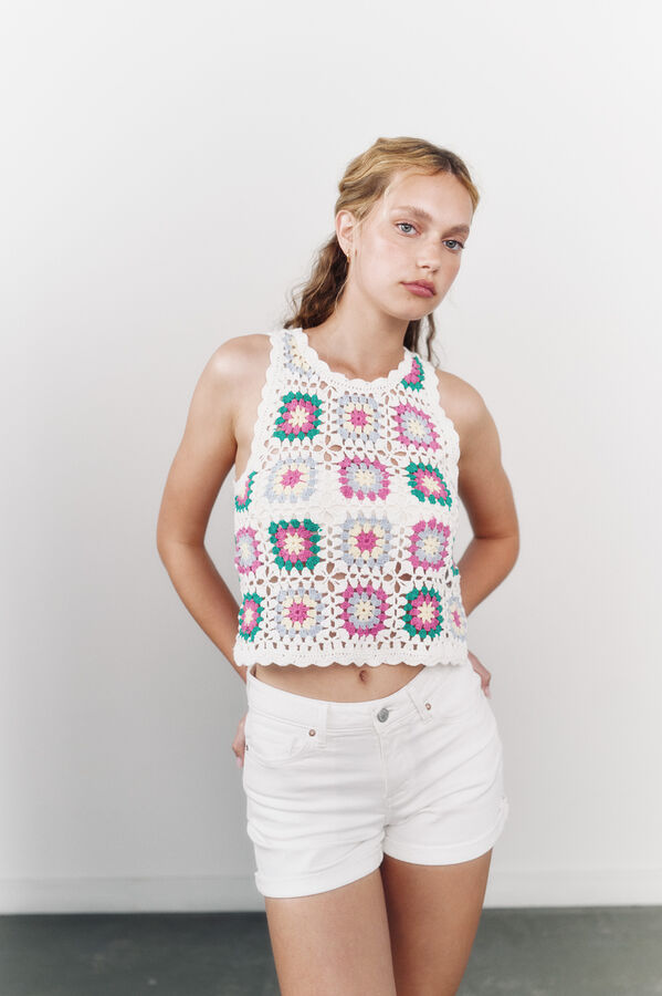 High Spirits Topo Escarlate  bege