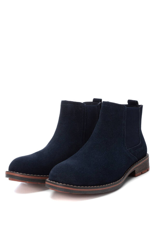 XTI Bota de croute azul