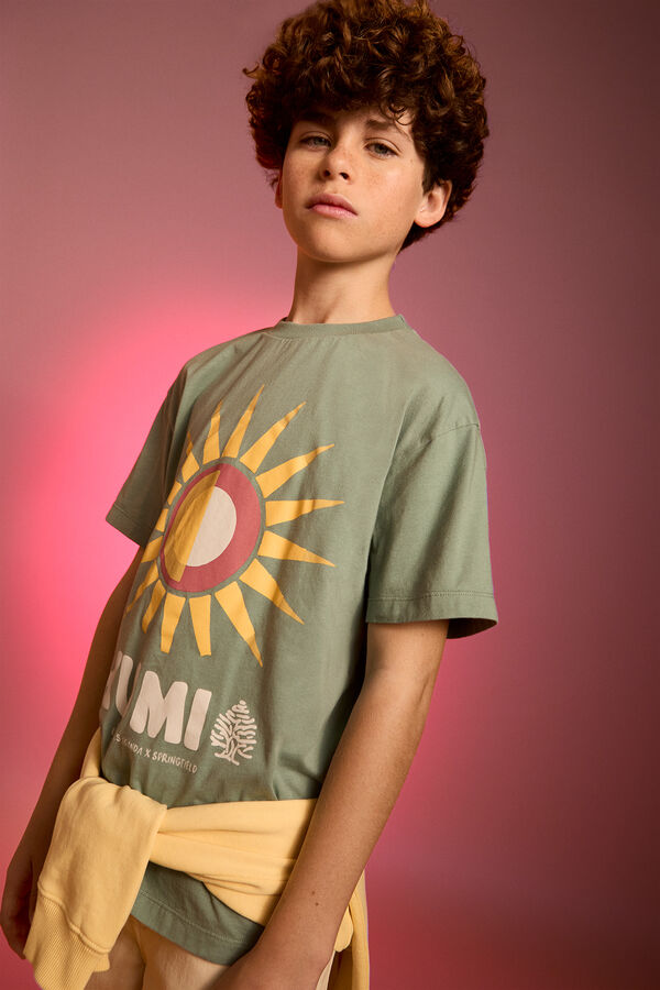 Springfield Kids Camiseta do Projeto Bebês de Uganda verde