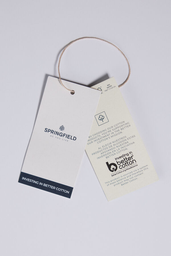 Springfield Camisola n&atilde;o bad waves bege