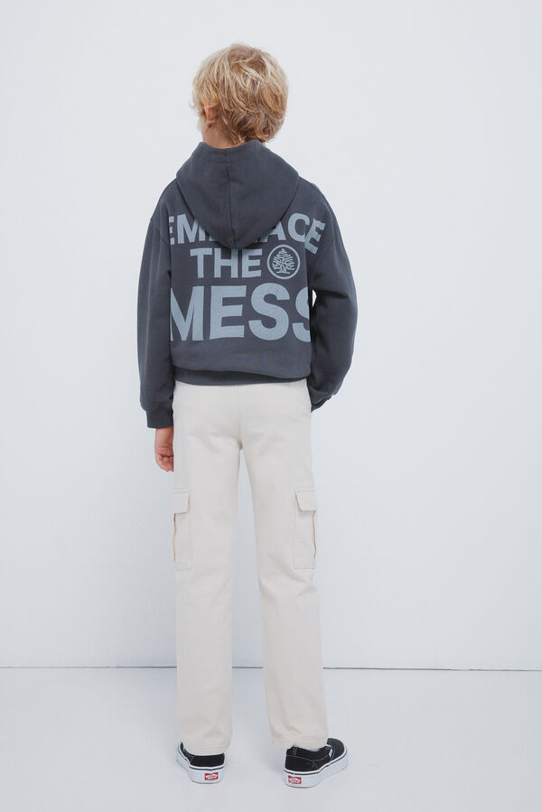 Springfield Kids Crian&ccedil;a de carga cal&ccedil;as chino branco