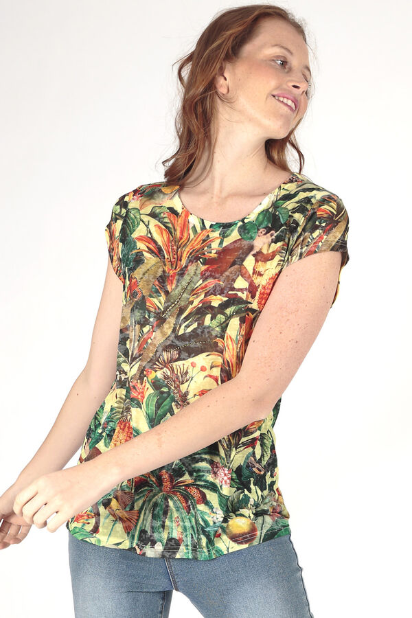 Brave Soul Camiseta manga corta estampada estampado