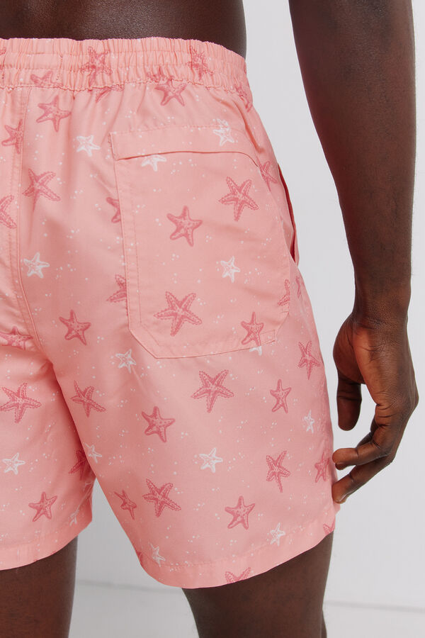 Springfield Ba&ntilde;ador estampado estrellas estampado