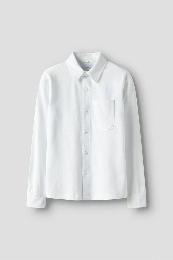 Name It Camisa polo de ni&ntilde;o blanco