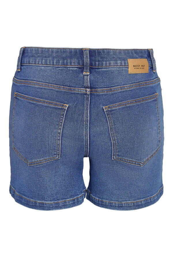 Noisy May Shorts denim 5 bolsillos azul
