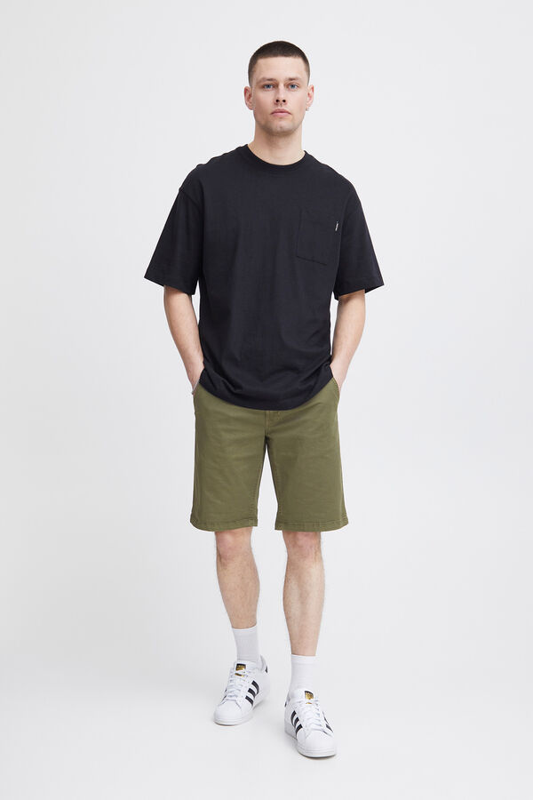 Blend Pantalones Cortos Chinos kaki