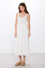 High Spirits Vestido Belle Epoque blanco