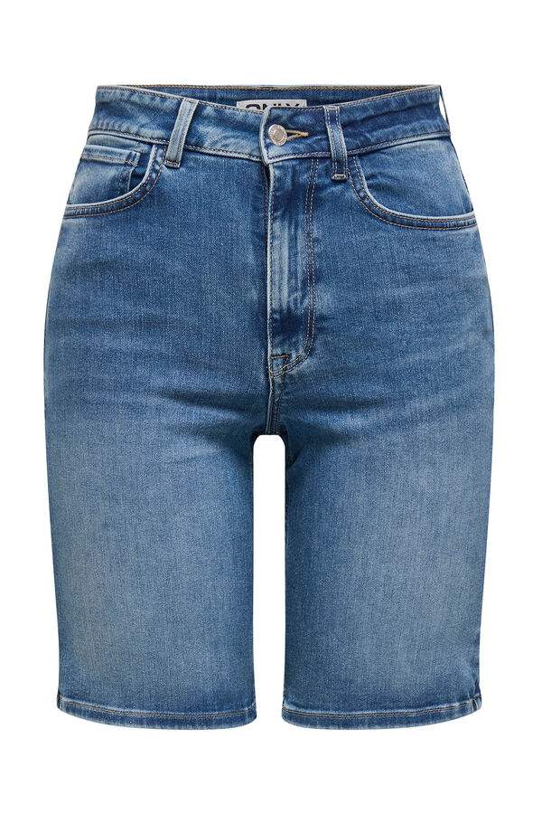 Only Bermuda denim regular fit azul