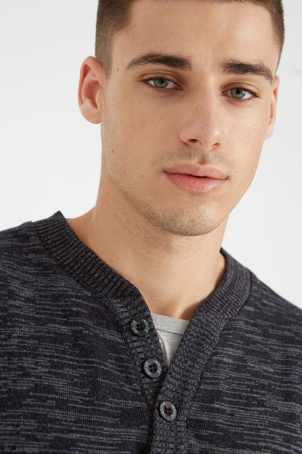 Inside Jersey B&aacute;sico Torzal gris