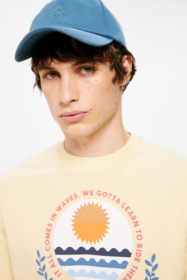 Springfield Camiseta lost amarillo