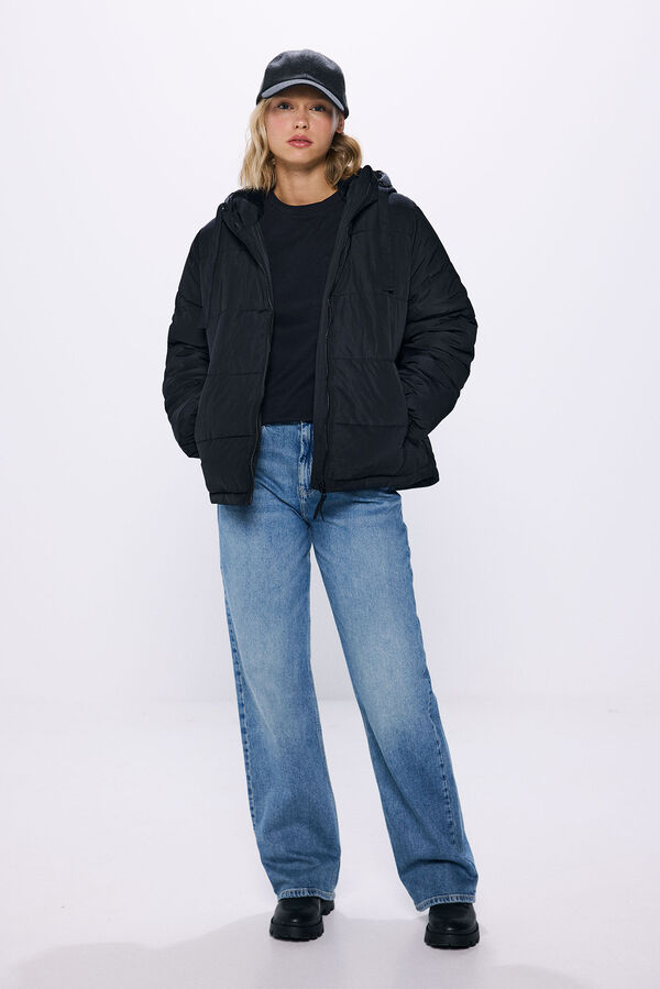 Springfield Jaqueta acolchoada hidrorrepelente preto