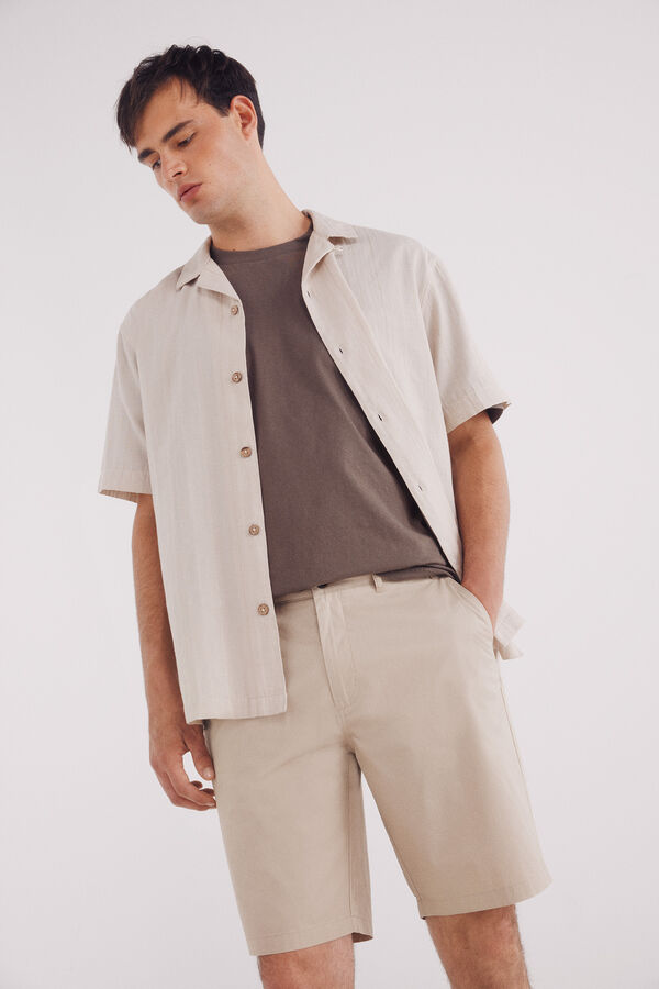 Springfield Bermuda ligera comfort fit nude