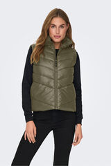 JDY Chaleco acolchado ligero verde