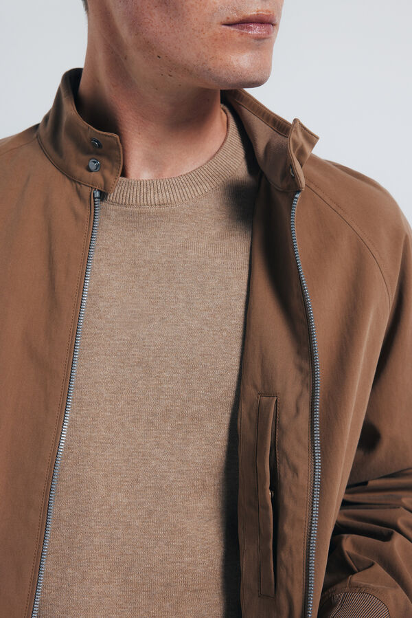 Springfield Cazadora algod&oacute;n beige
