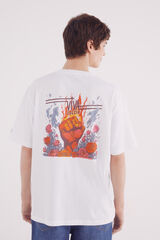 Springfield Camiseta Viva a Su&eacute;cia branco