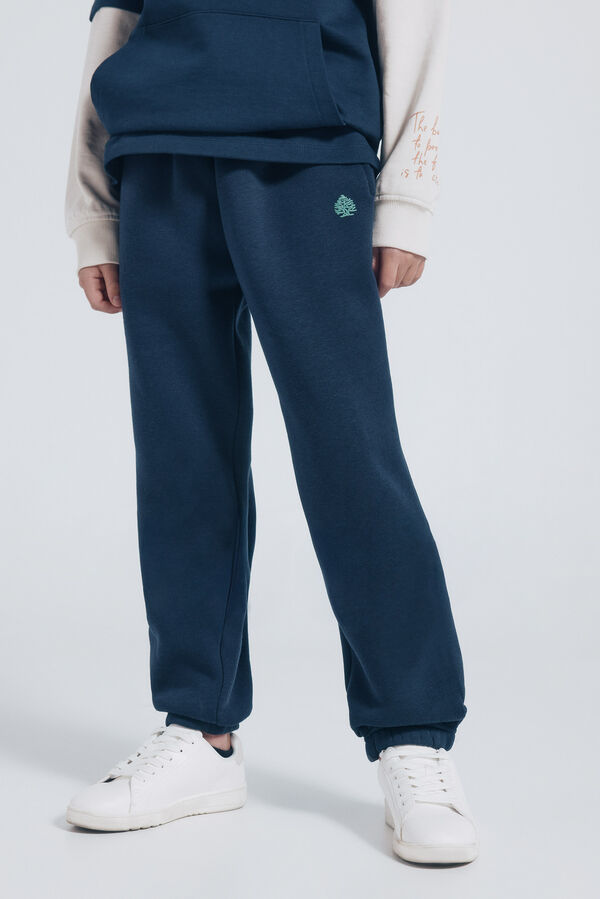 Springfield Kids Jogger b&aacute;sico menino azul