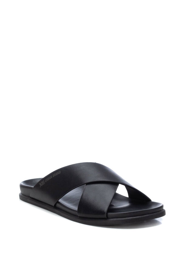 XTI Chinelos de dedo para homem preto