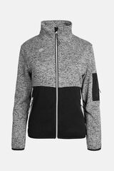 Izas Chaqueta polar plampa w negro