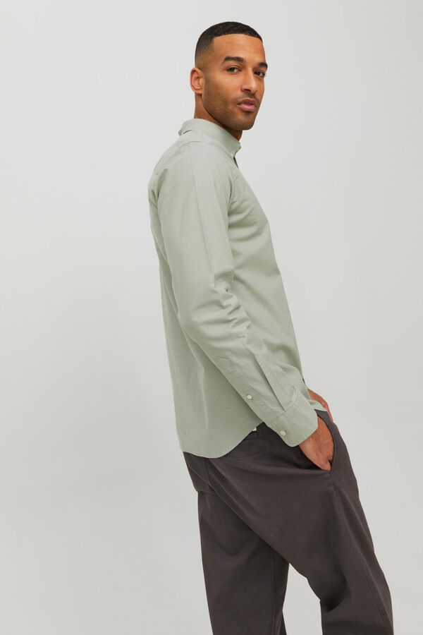 Jack & Jones Camisa oxford verde