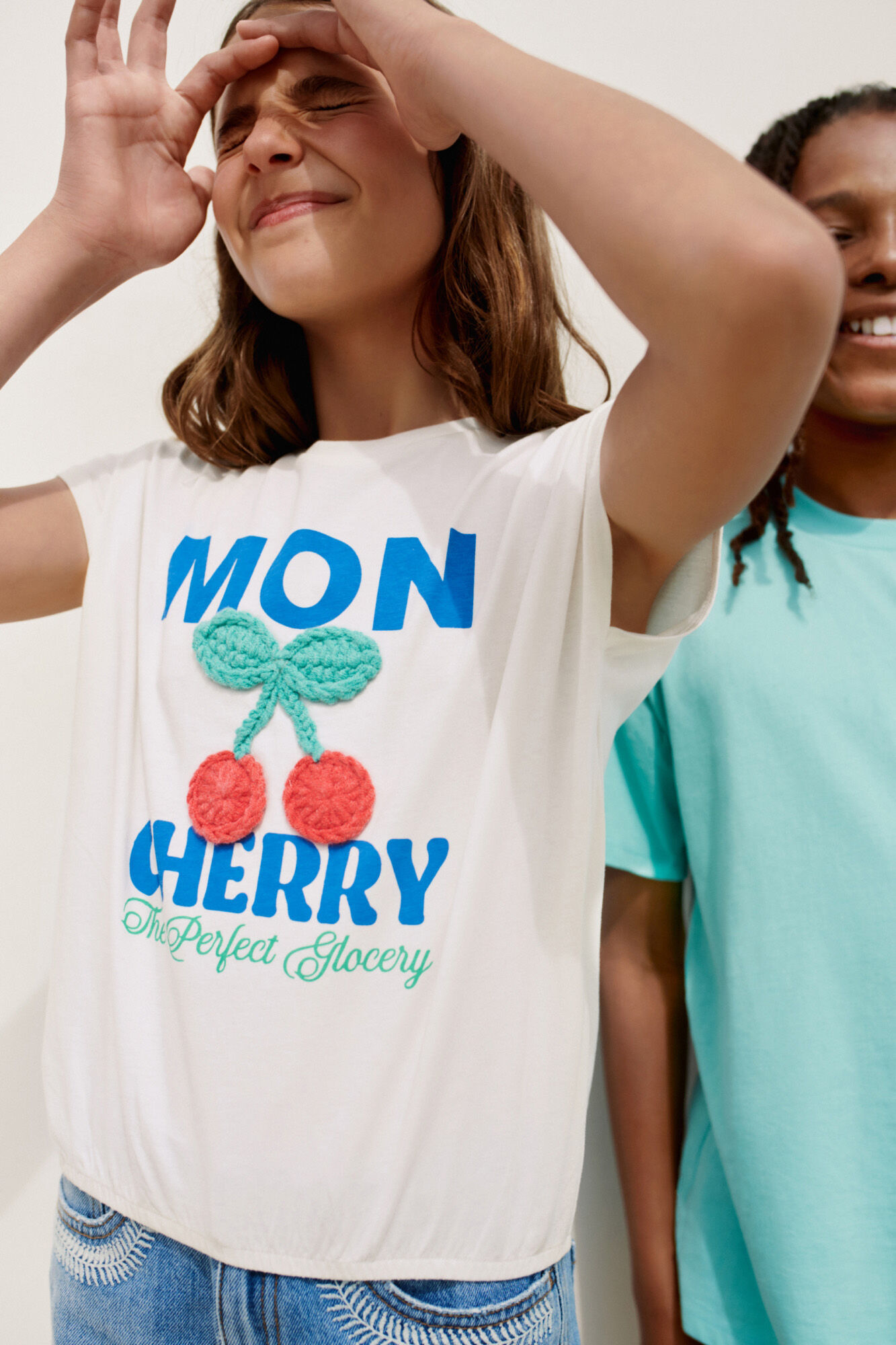 Springfield Kids Camiseta da menina cereja