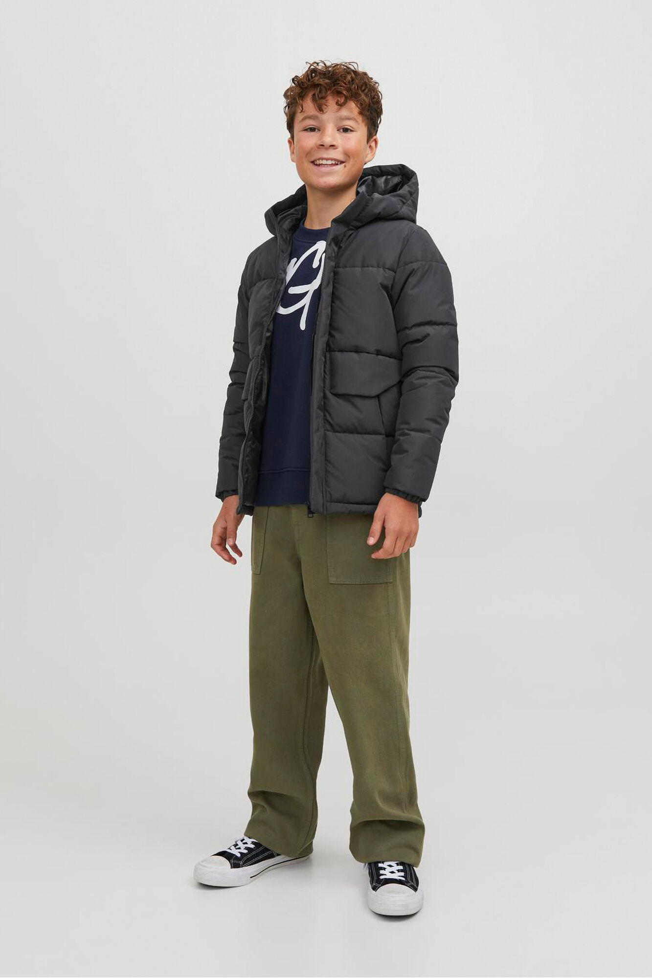 Jack & Jones Junior Blus&atilde;o acolchoado