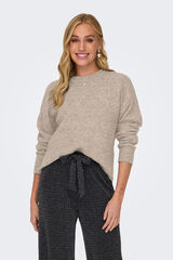 JDY Camisola de malha cinzento