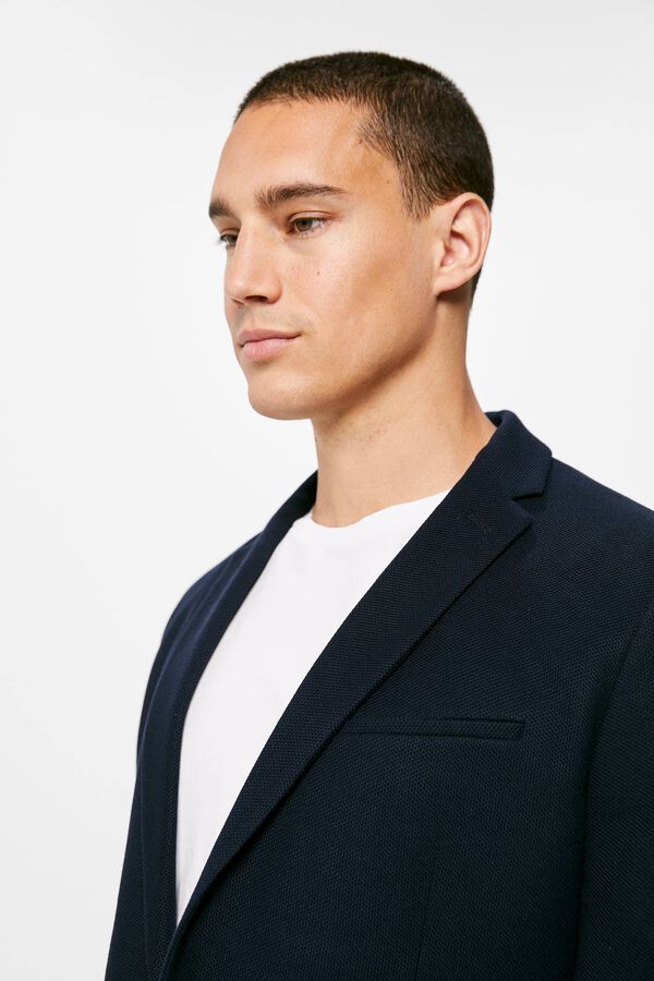 Springfield Blazer ojo de perdiz azul