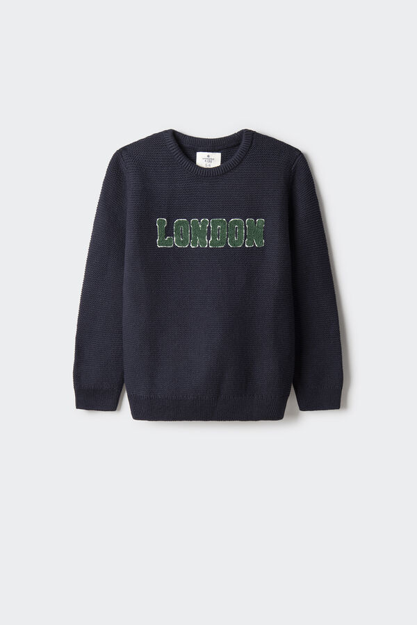 Springfield Kids Jersey London ni&ntilde;o azul