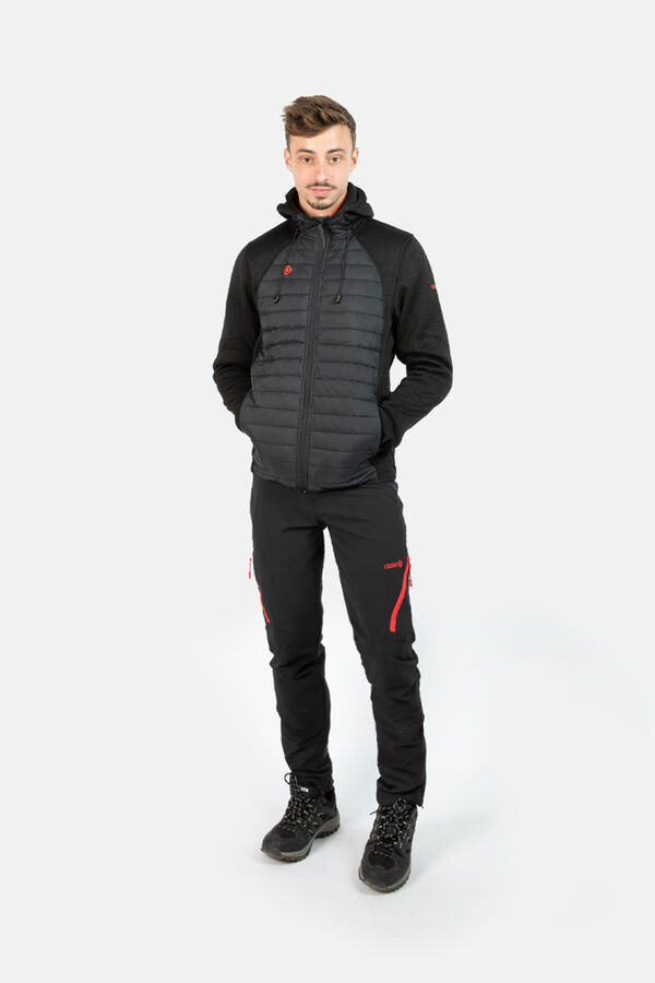Izas Chaqueta polar transpirable negro