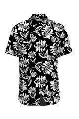 Jack & Jones Camisa regular fit estampada negro