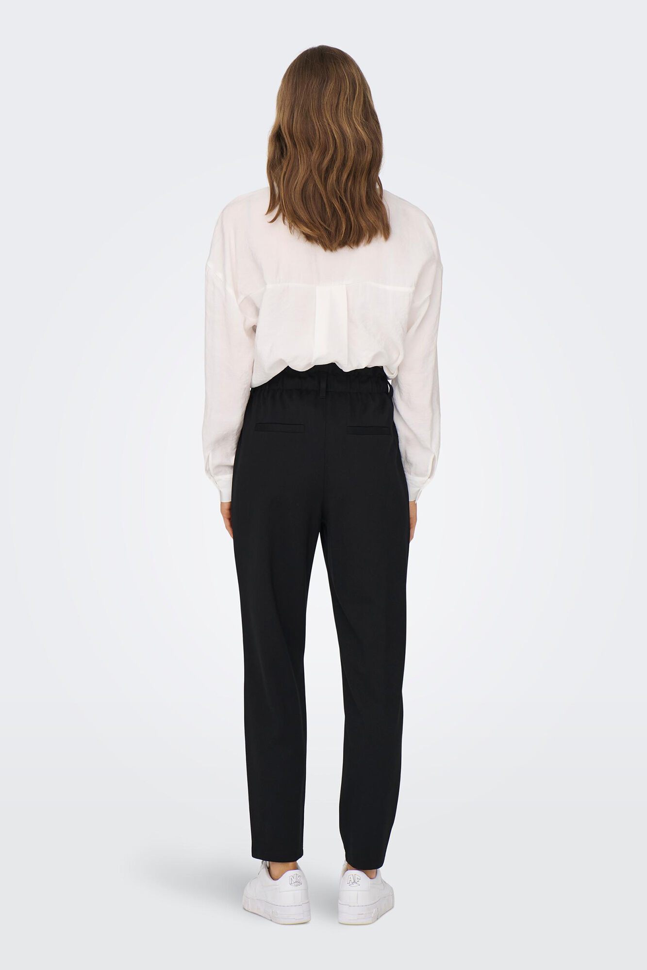 Only Pantalones rectos tiro alto
