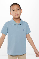 Springfield Kids Polo b&aacute;sico menino azul