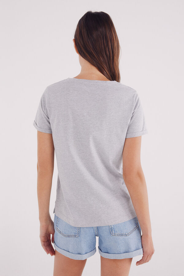 Springfield Camisola gr&aacute;fica cinzento