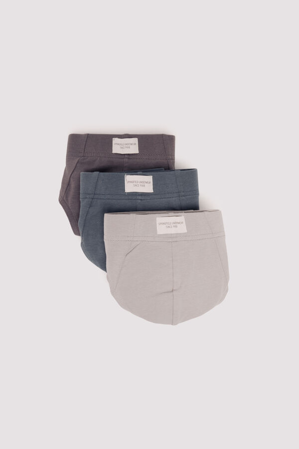 Springfield Pack 3 slips comfort gris