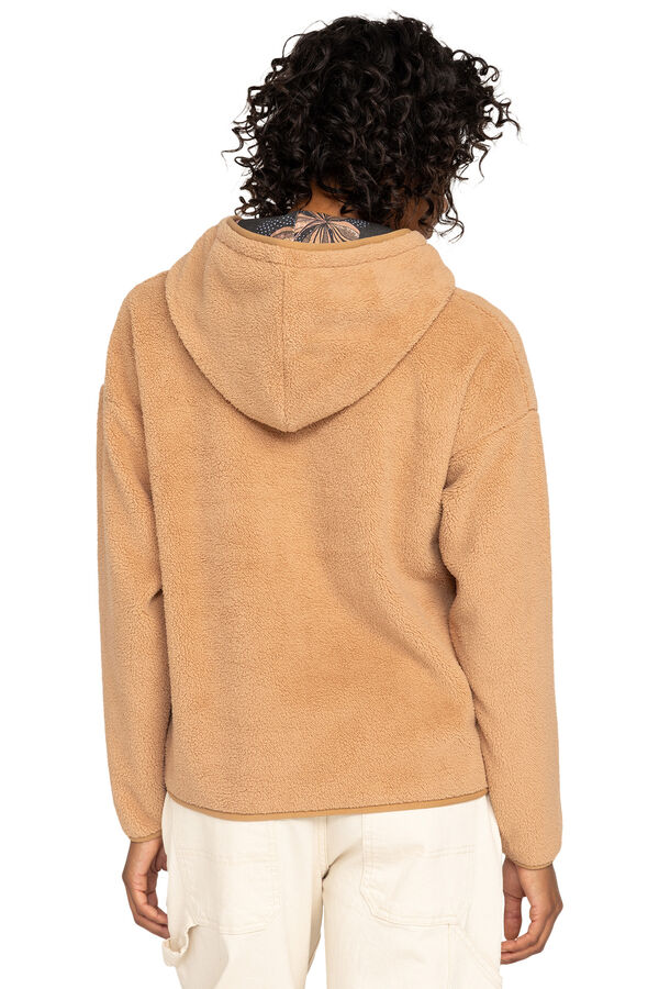 Roxy Sudadera Con Capucha Para Mujer nude