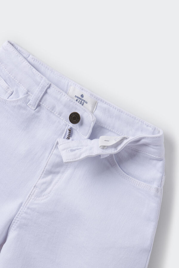 Springfield Kids Short sarga niña kaki