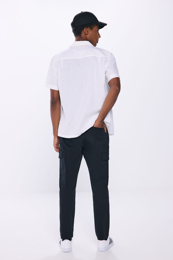 Springfield Pantal&oacute;n cargo negro