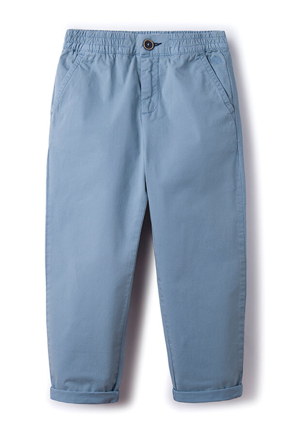Springfield Kids Cal&ccedil;as chino leve rapaz azul