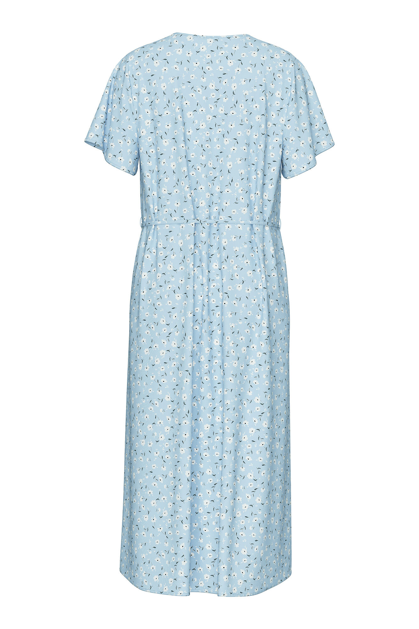 Pieces Vestido midi floral