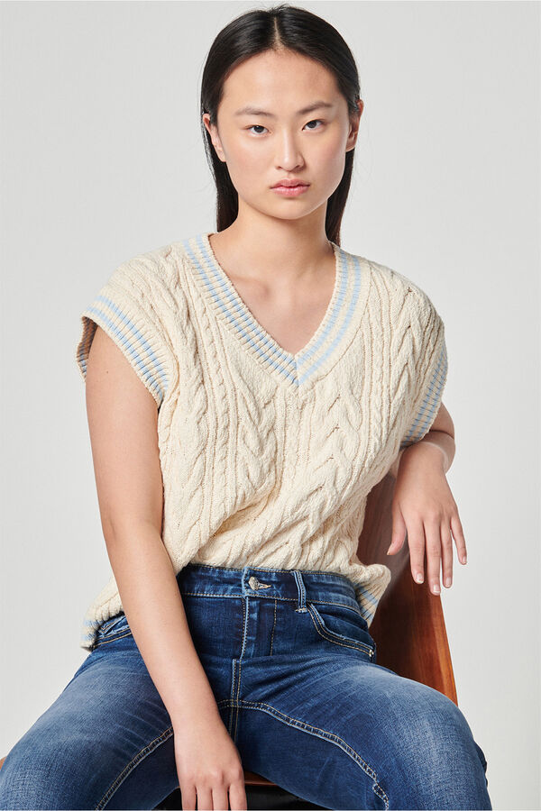 Pimkie Jeans skinny push up de tiro alto azul