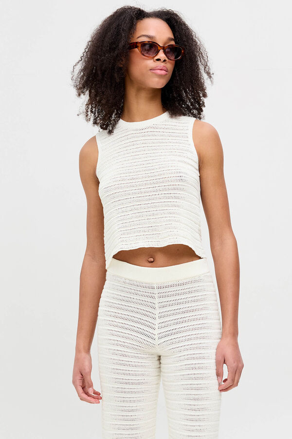 Jack & Jones Top regular fit blanco