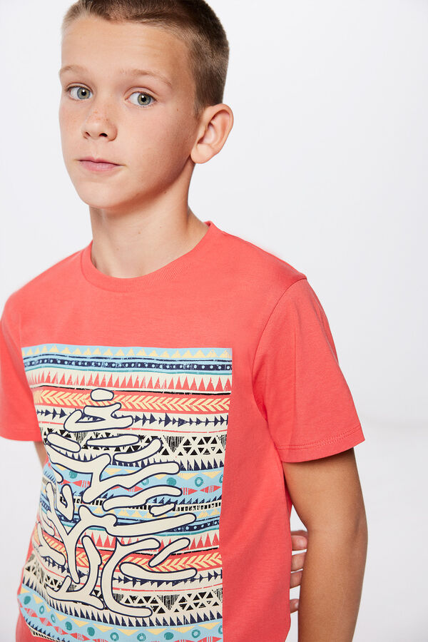 Springfield Kids Camiseta &aacute;rbol ni&ntilde;o estampado