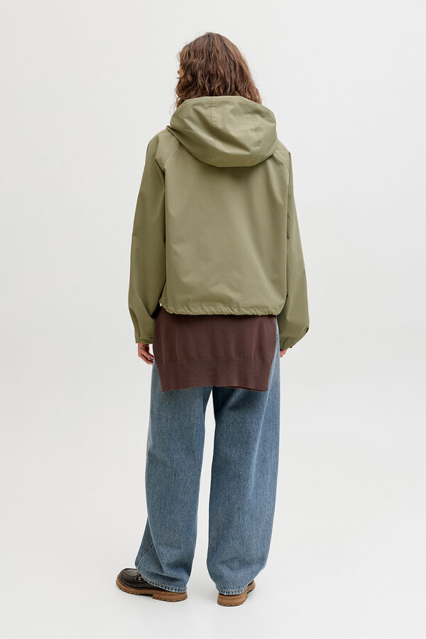 Jack & Jones Jaqueta casual com capuz estampado
