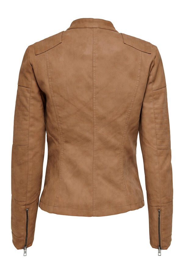 Only Casaco Biker cinzento